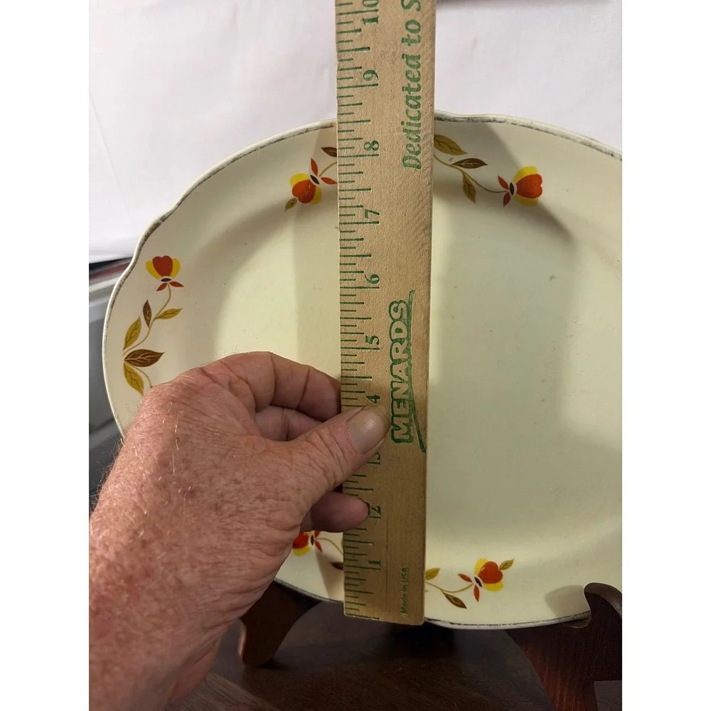 Hall China vintage oval